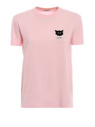 Miu Miu Jesrey With Cat Tshirt