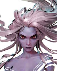 white Sculpt by Alina Kolesnik https://www.artstation.com/nekimchi Concept  by Aleksandra Alekseeva @joe_draws_art  https://www.artstation.com/aleksandraalekseeva Softwares: ZBrush, Marmoset  Toolbag, Substance 3D Painter, Blender Follow us @3dforsculpt ...