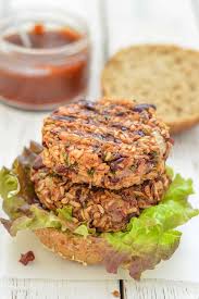 Mexican Burgers With Adobo Sauce Made With Healthy Brown Rice Kidney Beans Adobo Chilis These Burgers Are In Healthy Mexican Recipes Mexican Burger Recipes