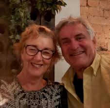 Out to dinner to celebrate 45 years together. Debra says the probation  period is going quite well!