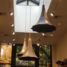 Victrola Trumpets Become Lampshades At Goorin Bros Hats Portland Or Lighting Concepts Room Decor Lampshades