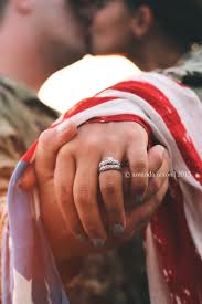 Dual Military Engagement Ring Photo Idea C Amanda Nixon Military Engagement Photos Army Wedding Military Wedding