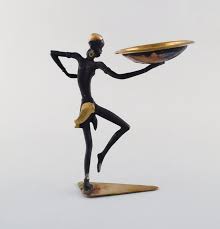 Find many great new & used options and get the best deals for katzhutte hertwig vintage art deco 1930s lady dancer figurine figure 912 model at the best online prices at ebay! Worldantique Net Wiener Bronze Rare Art Deco Josephine Baker Figure Made In Bronze And Cast Iron 1930 S