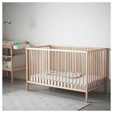 Sniglar Babybedje Beuken 60x120 Cm Ikea Ikea Sniglar Crib Ikea Baby Ikea Crib