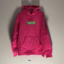 Keep in mind somebody could easily. Supreme Box Logo Hoodie Magenta Pink Watermelon Depop