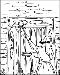 Passover is the name of the jewish feast commemorating the exodus from egypt. Passover Coloring Sheets Coloring Home