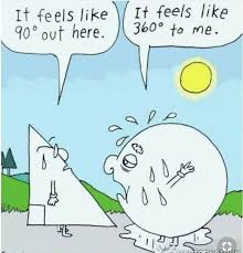 Triangle Vs Circle Math Humor Math Memes Math Jokes