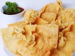 Cara Membuat Keripik Pangsit Goreng Renyah Pangsit Makanan Dan Minuman Makanan