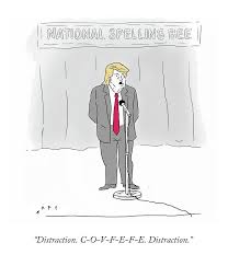 Covfefe By Kim Warp Drawings Poster Cartoon Drawings