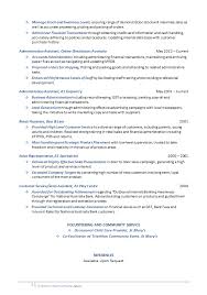 customer service resume sample australia