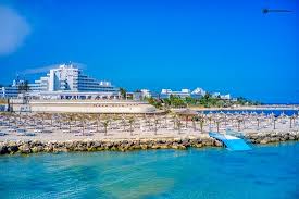 Guests can eat at the hotel's restaurant. Private Beach Mera Onix Resort In Cap Aurora Picture Of Mera Onix Mangalia Tripadvisor