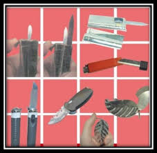 Como hacer cuchillos para lanzar (shuriken). Cuchillo Oculto O Camuflado Ecured
