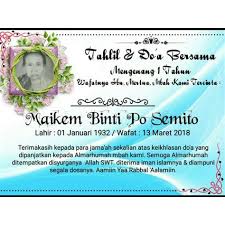 Doa untuk orang meninggal dilantukan ketika mendengar berita kematian atau kabar duka dari seseorang. Contoh Ucapan Takziah Untuk Orang Meninggal Kata Kata Ucapan Belasungkawa Dukacita Islami Kumpulan Doa Untuk Orang Yang Sudah Meninggal Dunia San Kalop