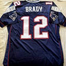 #patriots star cb stephon gilmore, who wants a new contract and is rehabbing from a partially torn quad, is not present at the team's mandatory minicamp today, source said. Tom Brady New England Patriots Authentic Reebok Super Bowl 38 Game Model Navy Blue Jersey New Autographsforsale Com