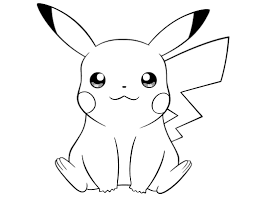 Easy starter pokemon turtwig chimchar piplup and pikachu coloring pages to. Pokemon Coloring Page Of Pikachu Pikachu Coloring Page Pokemon Coloring Pages Pokemon Coloring