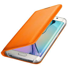 Samsung Galaxy S6 Edge Pung Taske Ef Wg925po Orange Pung Samsung Mobil