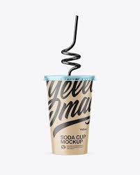 Download Paper Soda Cup With Straw Mockup In Cup Bowl Mockups On Yellow Images Object Mockups Mockup Free Psd Soda Cup Mockup Psd PSD Mockup Templates