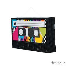 Cassette Tape Hanging Decorations 90s Theme Party Decorations Hanging Decor 80s Theme Party