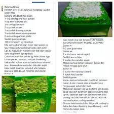 Cara untuk membuat kek *masukkan kesemua bahan kecuali minyak. Pin On Recipes