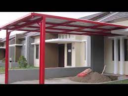 Teras depan rumah nampak indah dipandang apabila di desain dengan model teras depan rumah. Model Kanopi Baja Ringan Untuk Teras Depan Rumah Minimalis Sweet Home Youtube