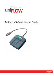 Drucker canon imagerunner 2520i komplettes treiber und software windows 10, 8.1, 8, windows 7, vista, xp und apple macos 10.14/13/12 sierra / mac os x 10.11, 10.10, 10.9, 10.8, 10.7. Micard V3 Quick Install Guide Nt Manualzz