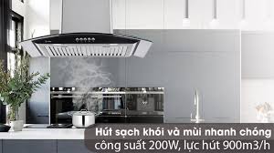 Máy hút mùi tum kính Sevilla SV-C105/C105B - Hàng chính hãng