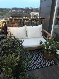 The little dining table folds down to create more legroom. Small Balcony Decor Idea Balcony Decor Apartment Patio Decor Apartment Balcony Decorating