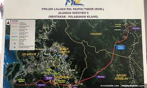 The east coast rail link (ecrl) (malay: Malaysiakini Jajaran Ecrl Mentakab Pelabuhan Klang Sedang Diperhalusi