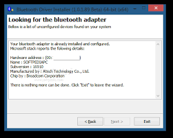 Bluetooth driver installer has a wide range that detects all active devices. Download Bluetooth Driver Installer 1 0 0 133 Beta