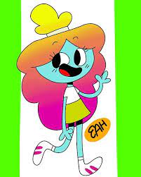 Rachel Wilson - TAWOG - The Amazing World of Gumball - Cartoon Network -  Rainbow - Cute Cartoon… | The amazing world of gumball, Cute cartoon girl,  World of gumball