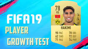 Achraf hakimi vs jesper karlstrom. Fifa 19 Achraf Hakimi Growth Test Youtube
