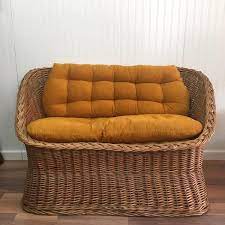 Check out our woven rattan seat selection for the very best in unique or custom, handmade pieces from our shops. Wicker Tub Settee Natural Rattan Love Seat 1970s Nextstage Vintage Love Seat Dining Room Chair Cushions Chairs For Rent