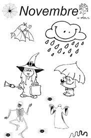 coloriages des mois pour le cahier de vie novembre maternelle coloriage insecte youtube