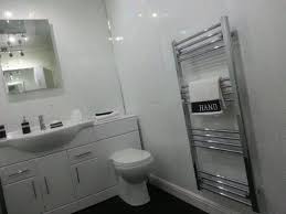 4 White Sparkle Diamond Effect Pvc Bathroom Cladding Shower Wall Panels Amazon Co Uk Kitchen Bathroom Cladding Bathroom Shower Panels Bathroom Wall Panels