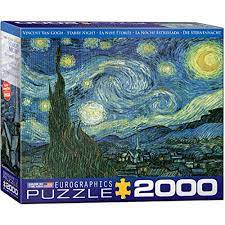 We did not find results for: Eurographics Starry Night By Vincent Van Gogh Puzzle 2000 Piece Walmart Canada
