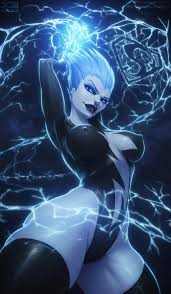 Rule 34 - Barretxiii Blue Eyes Dc Dc Comics Electricity Electricity  Manipulation Glowing Eyes Leotard Leslie Willis Lightning Livewire Nipples  Visible Through Clothing Pinup Plunging Neckline Poking Nipples Sparks  Spiky Hair Superman: