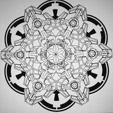 Star Wars Line Mandala Mandala Blackwork Tattoo Geometry Lineart Dotwork Geometrictattoo Geometric Mehnd Geometric Star Star Patterns Elephant Tattoos