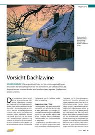 Dann ist es an der zeit, das dach abzudichten. Schneesicherung Vorsicht Dachlawine Braas