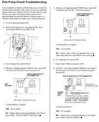 The above wiring diagram applies to the 1995, 1996, 1997 2.7l v6 honda accord. Fuel Pump Relay Test Question Hondacivicforum Com