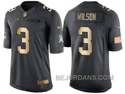 Free Shipping 60 Off Nike Seattle Seahawks 3 Russell Wilson Anthracite 2016 Christmas Gold Mens Nfl Limited Salute To Service Jersey