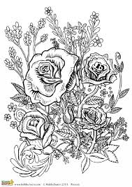 Adults love to color as much as kids do and what better subject than flowers. Four Free Flower Coloring Pages For Adults