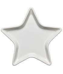Fiesta Ceramic Star Plate In 2020 Ceramics Plates White Dinnerware
