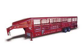 I used the big tex axles and base but added new lights for the whole thing. Dual Wheel Tandem Axle Gooseneck 7 X 40 Gooseneck Stock Trailer Sth7040w20lnrd Mid Valley Trailers Dealer Near Harlingen And Brownsville Dump Stock Enclosed And Utility Trailers