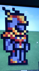 Maybe you would like to learn more about one of these? I Did A Meteor Armour Pixel Art In Minecraft What Do You Think Terraria