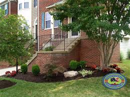 Front yards, entryways, and borders are one of the most visible parts of a home's exterior landscaping. Townhome Design Gallery Independence Landscape Lawn Care