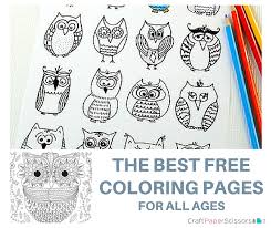 Coloring pages for kids of all ages. The Best Free Coloring Pages For All Ages Craft Paper Scissors