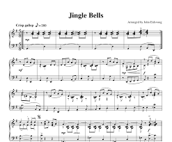Jingle bells full version sheet music for piano. Jingle Bells Sheet Music Sky Blue Music Online Store