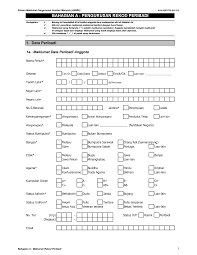 Borang maklumat diri panitia kh. Https Pdfcoffee Com Download Bahagian A Pengurusan Rekod Peribadi Pdf Free Html
