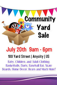 Poster Template On Postermywall Yard Sale Yard Sale Fundraiser Sale Flyer