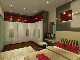 Or Main White Sub Red Looks Bigger With White Bedroom Furniture Design Wardrobe Design Bedroom Modern Bedroom Furniture